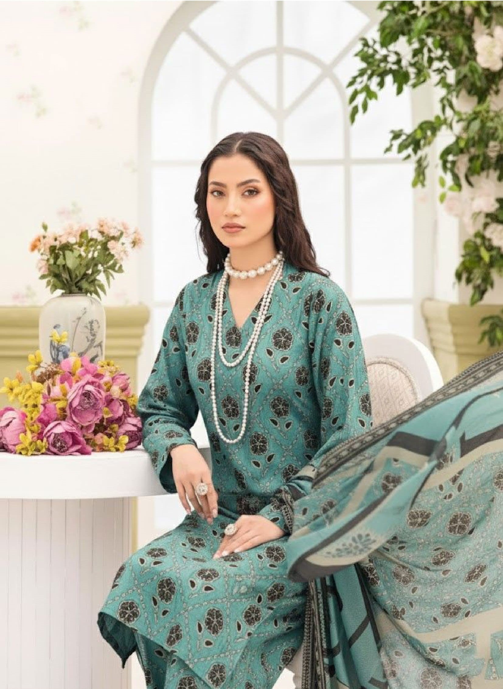 3-PC Masoori Un-Stitched RTM-02