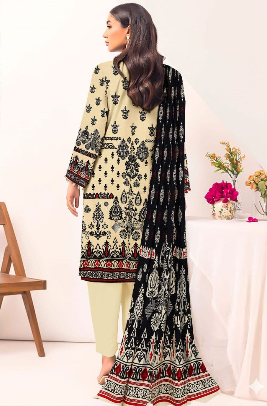 3PC Doria Staple Linen  RT-NC-03