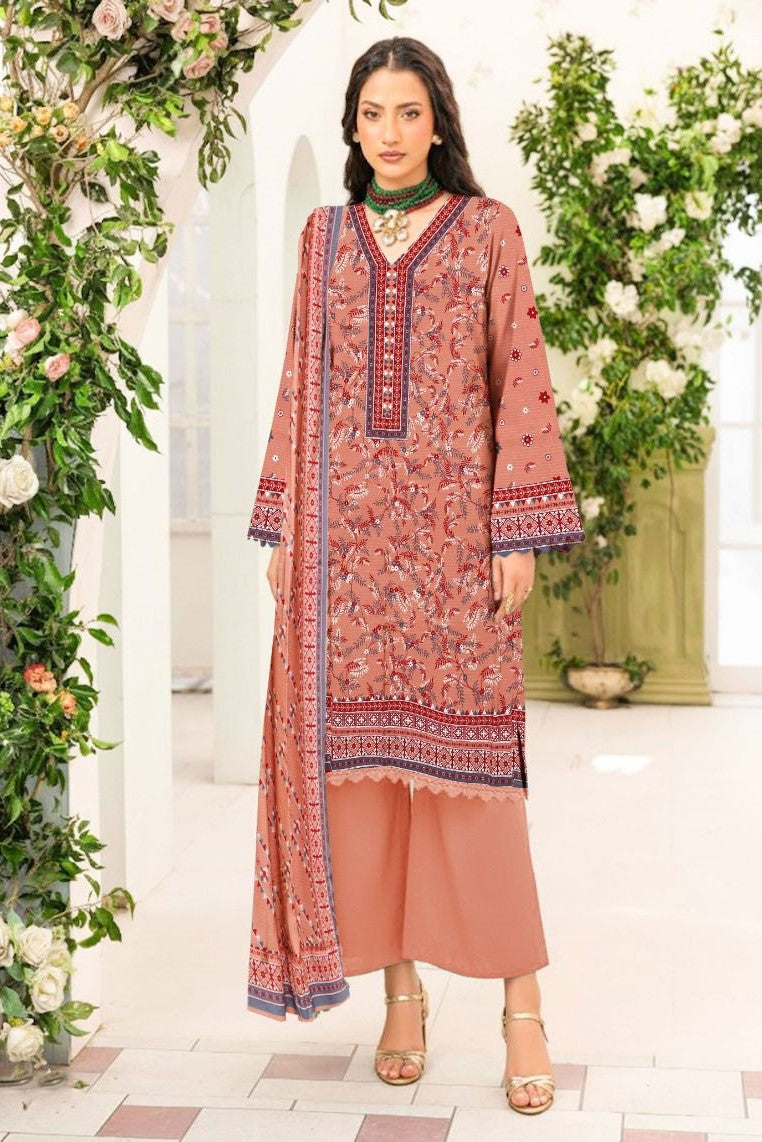 3PC Doria Staple Linen  RT-M-12