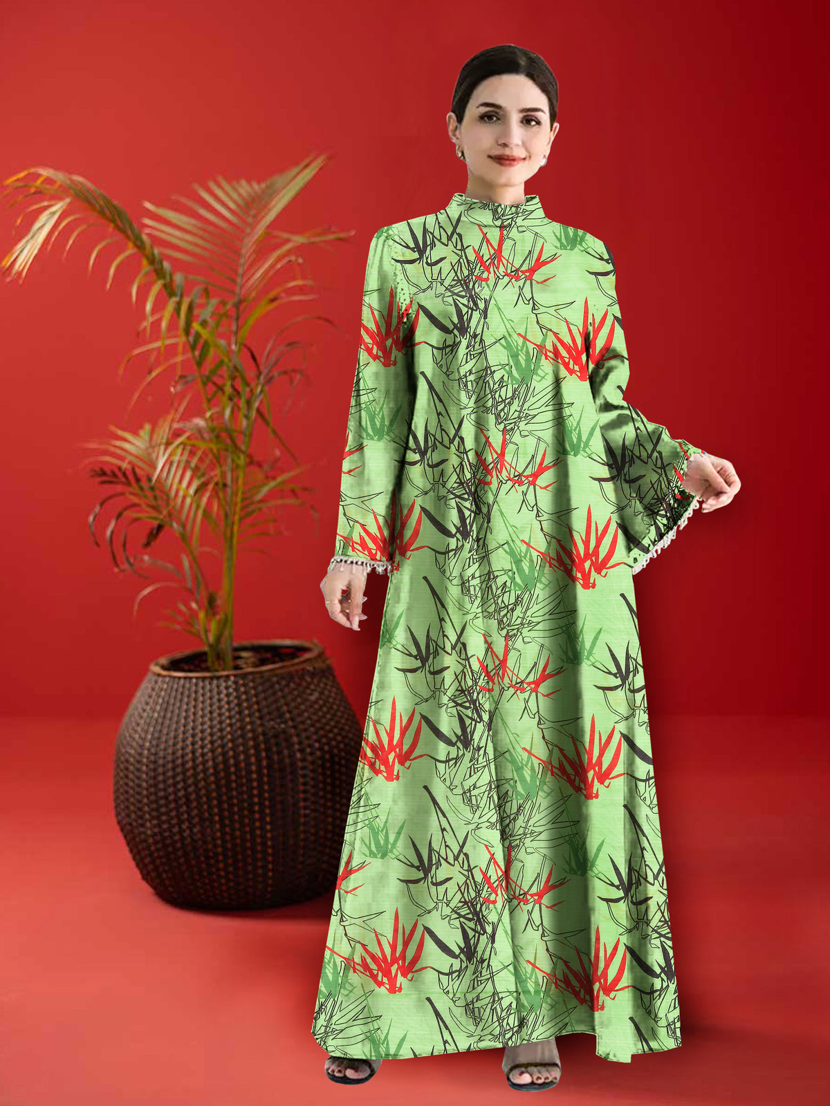 2-Piece Un-Stitched Bana Dora Lawn RT-2505