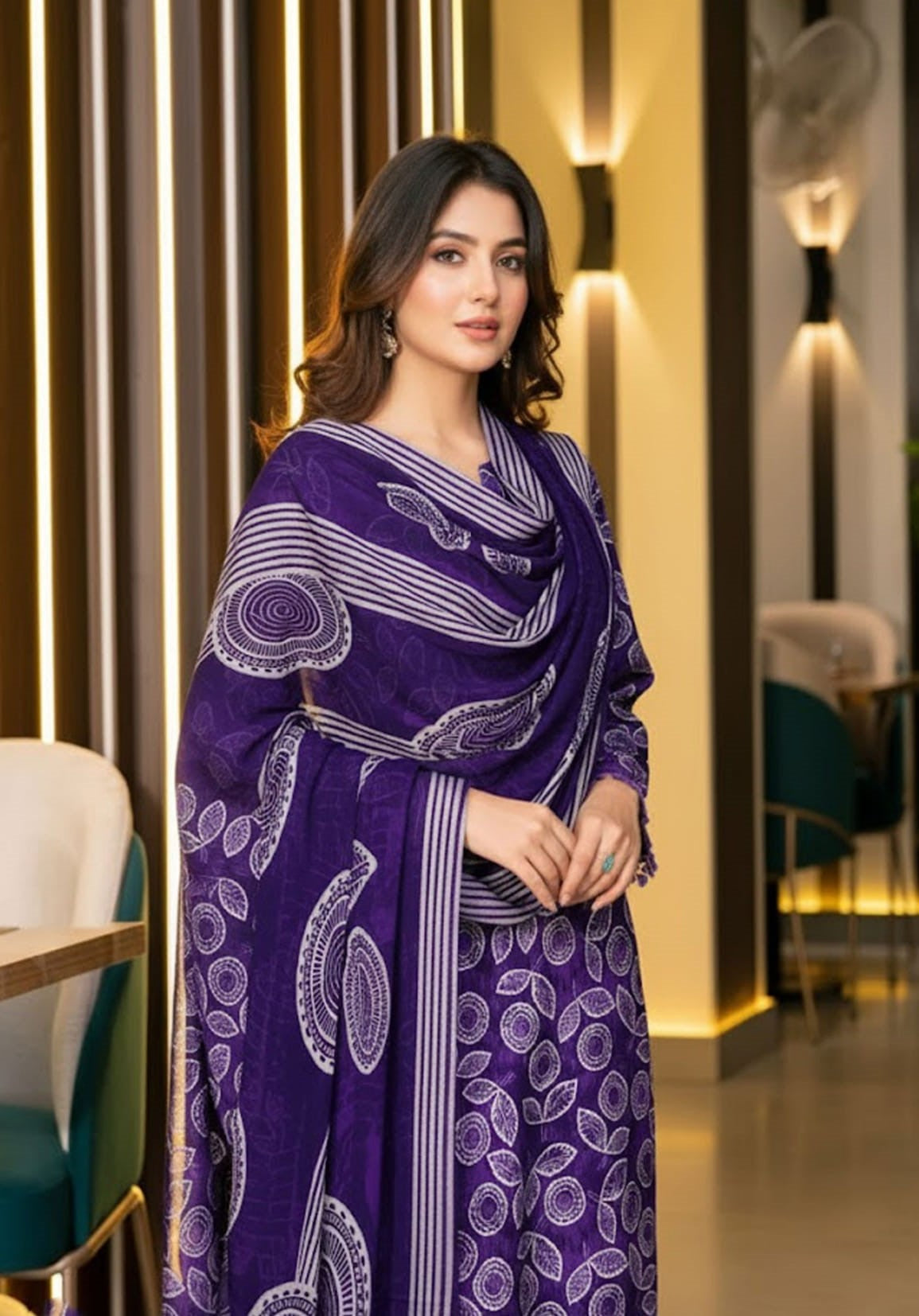 3PC VISCOSE LINEN RT-RM-02