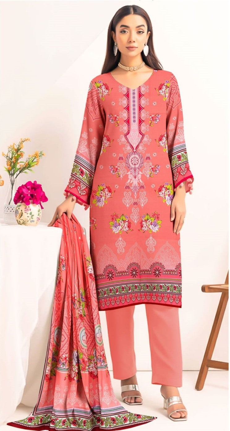 3PC Doria Staple Linen  RT-NC-04