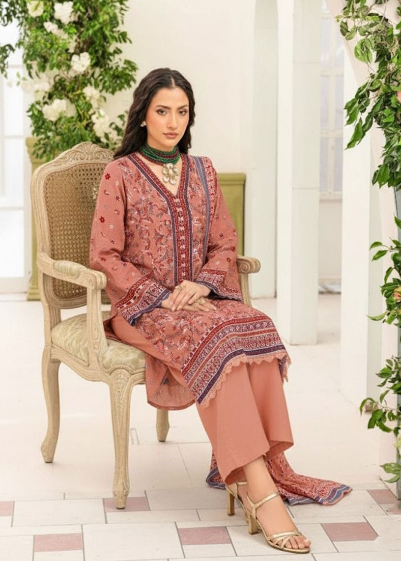 3PC Doria Staple Linen  RT-M-12