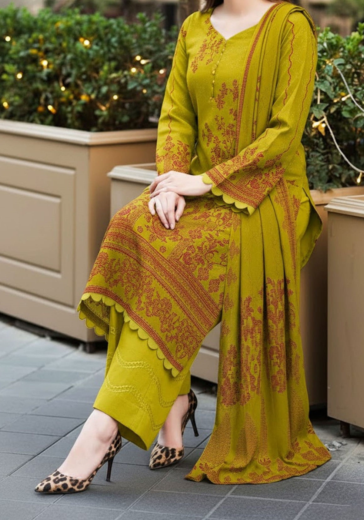 3PC VISCOSE JACQUARD RTVJ-02