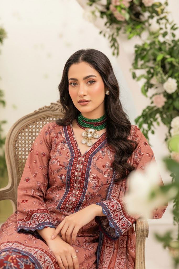 3PC Doria Staple Linen  RT-M-12