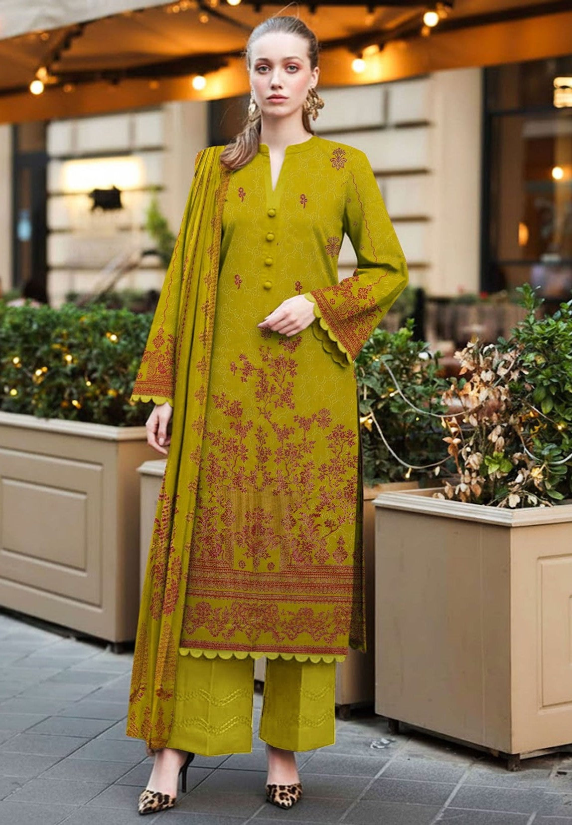 3PC VISCOSE JACQUARD RTVJ-02