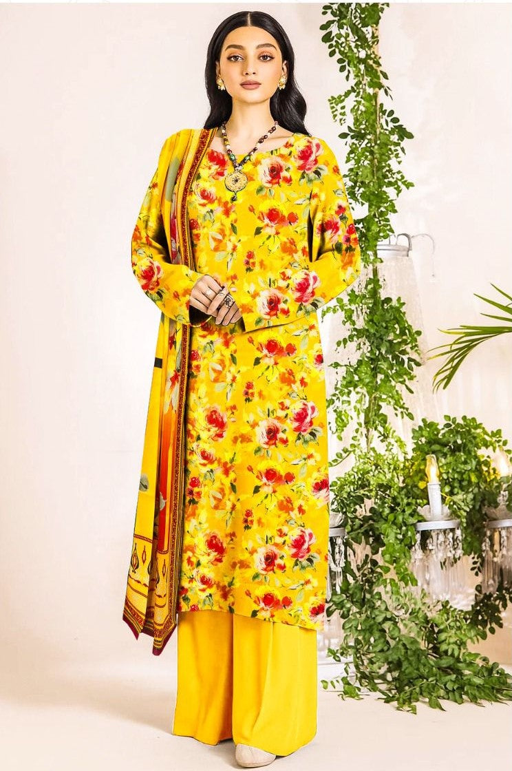 3PC UNSTITCHED LAWN RT-D-05