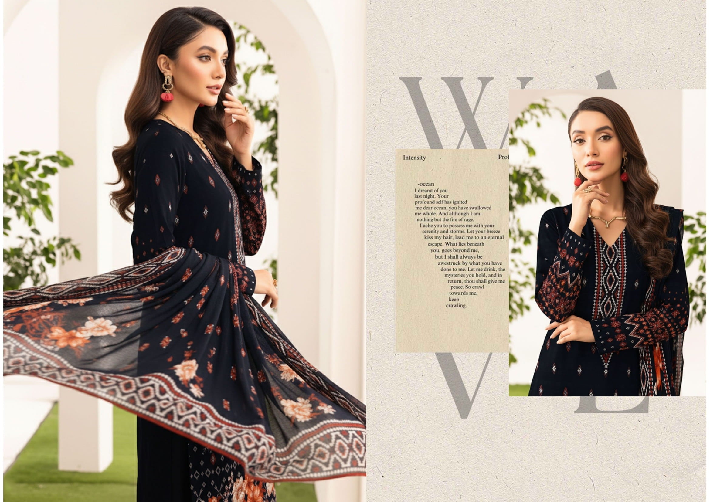 3PC VISCOSE LINEN RT-VLP-02