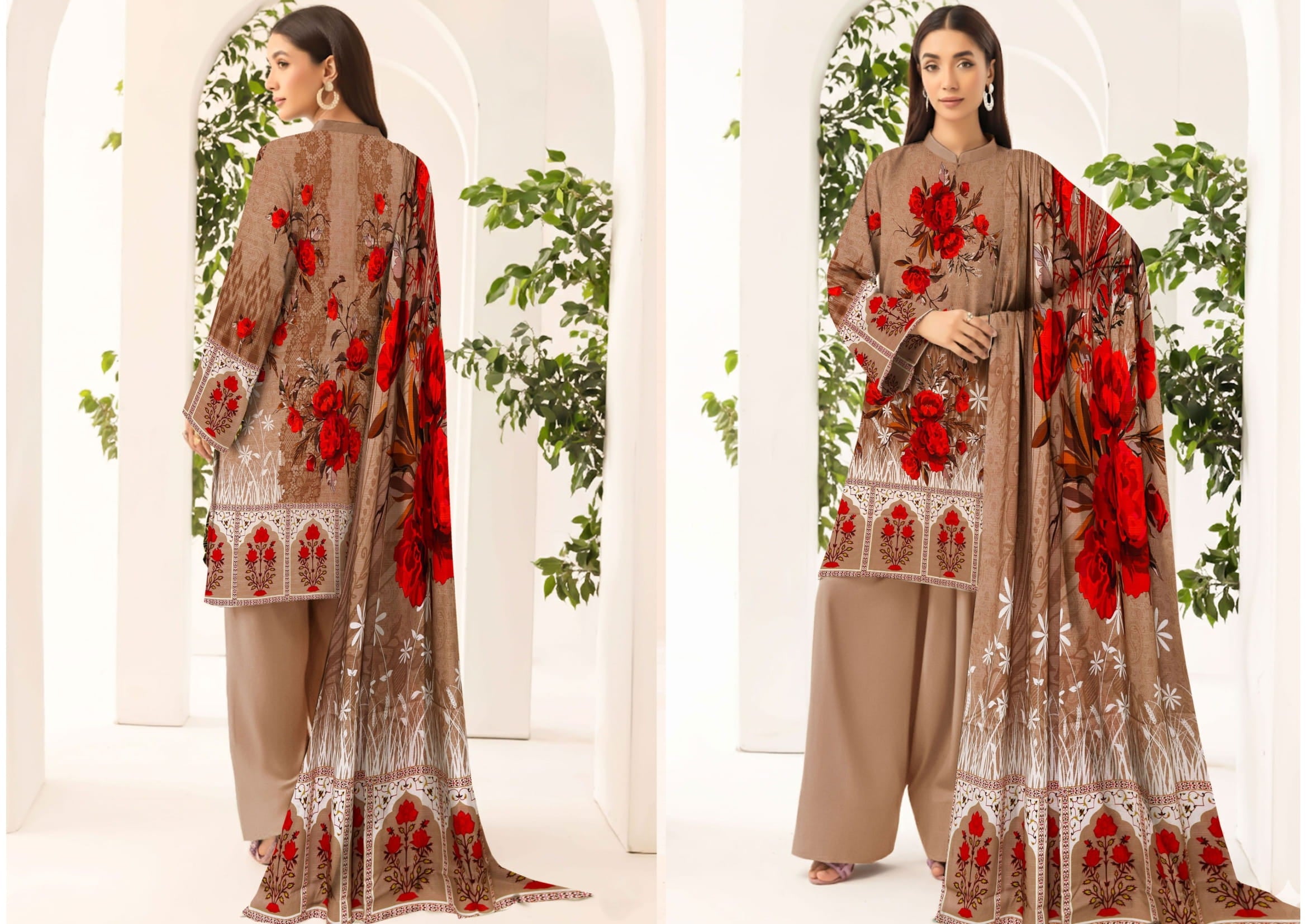 3PC VISCOSE LINEN RT-VLP-05