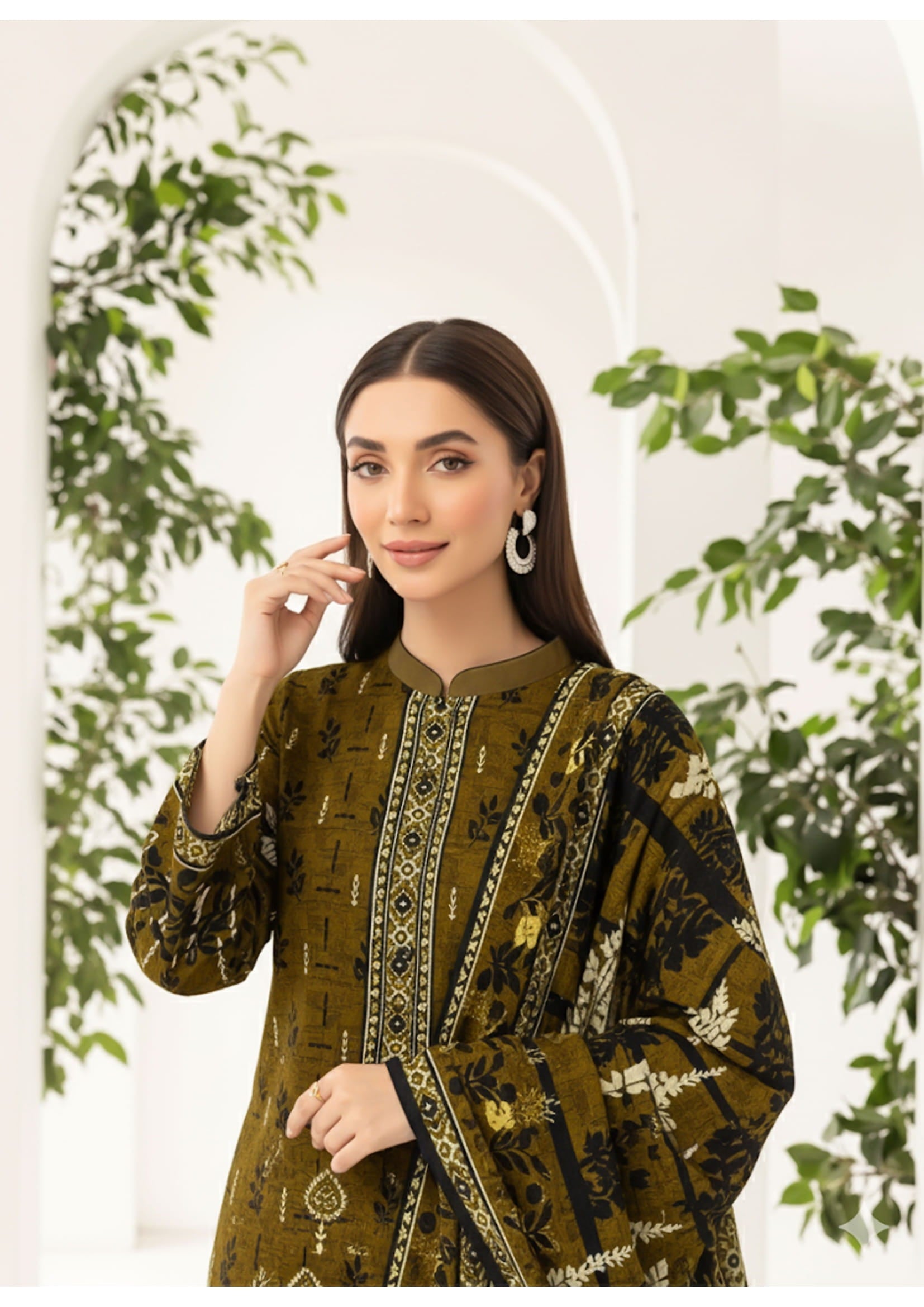 3PC VISCOSE LINEN RT-VLP-06