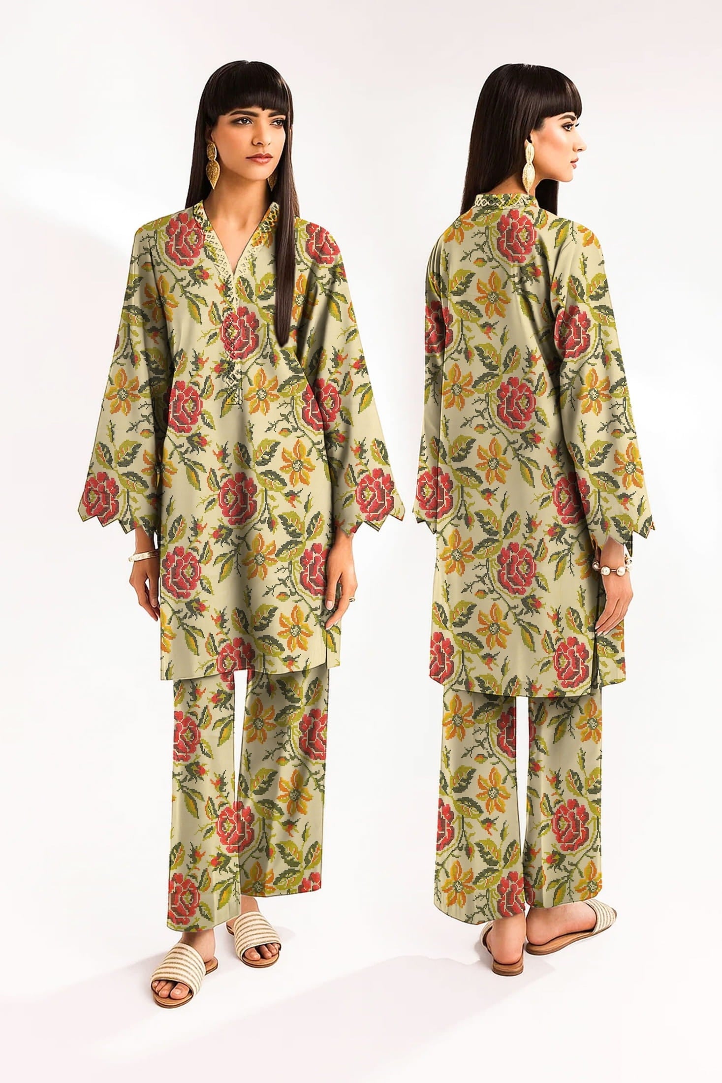 PARIZAAD UNSTITCHED 2PC GIZA LAWN RTP-06