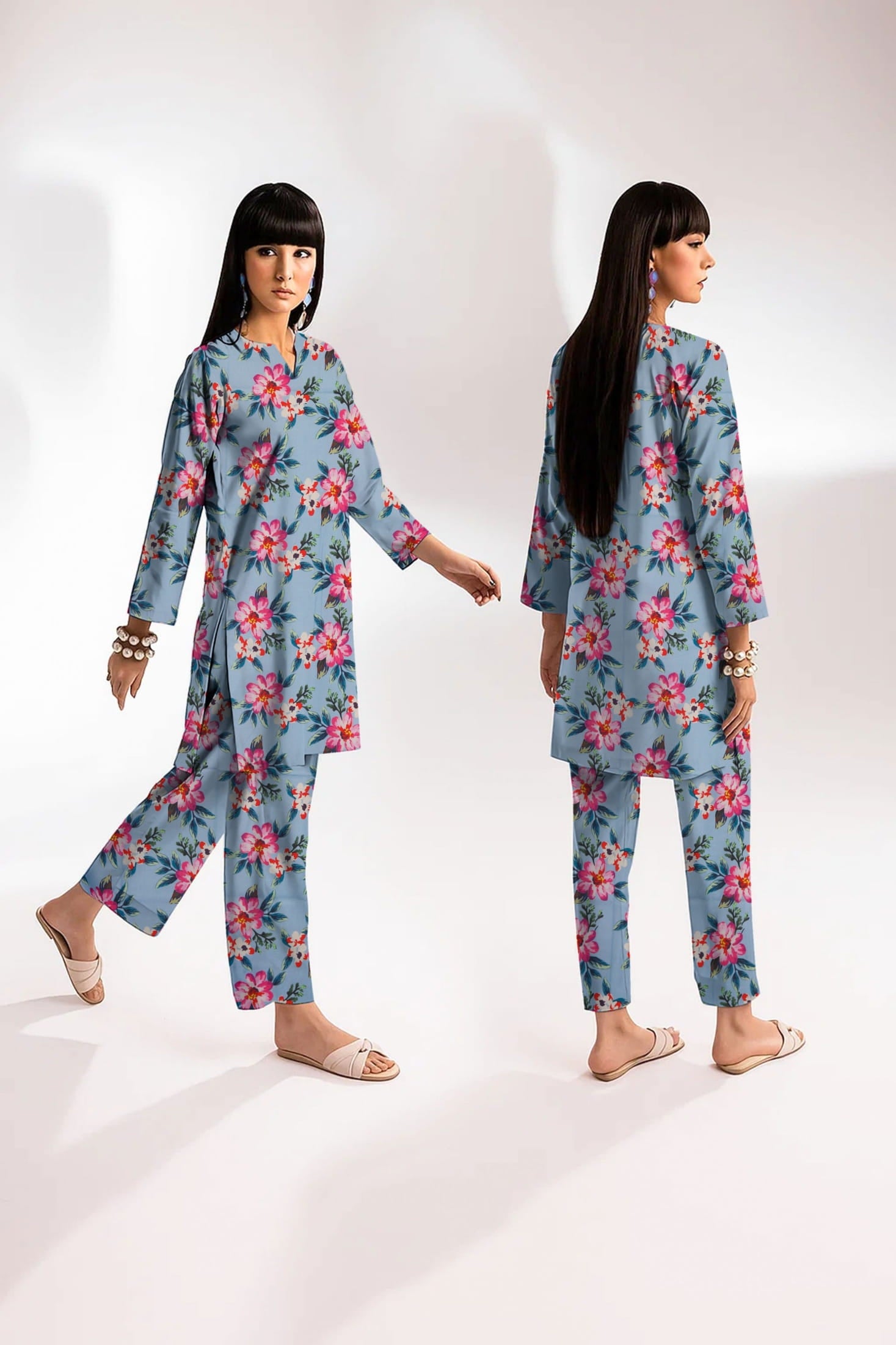 PARIZAAD UNSTITCHED 2PC GIZA LAWN RTP-13