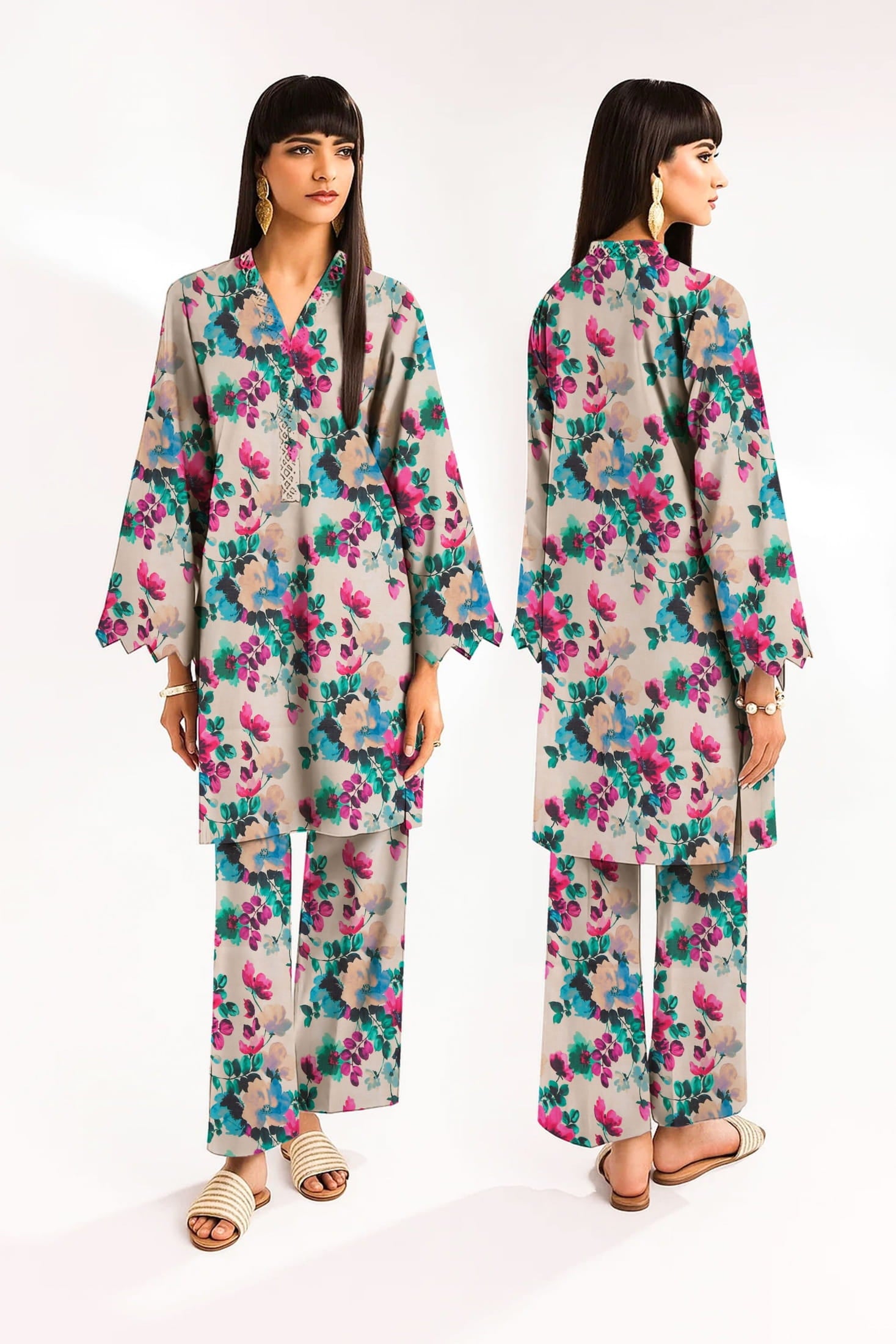 PARIZAAD UNSTITCHED 2PC GIZA LAWN RTP-16