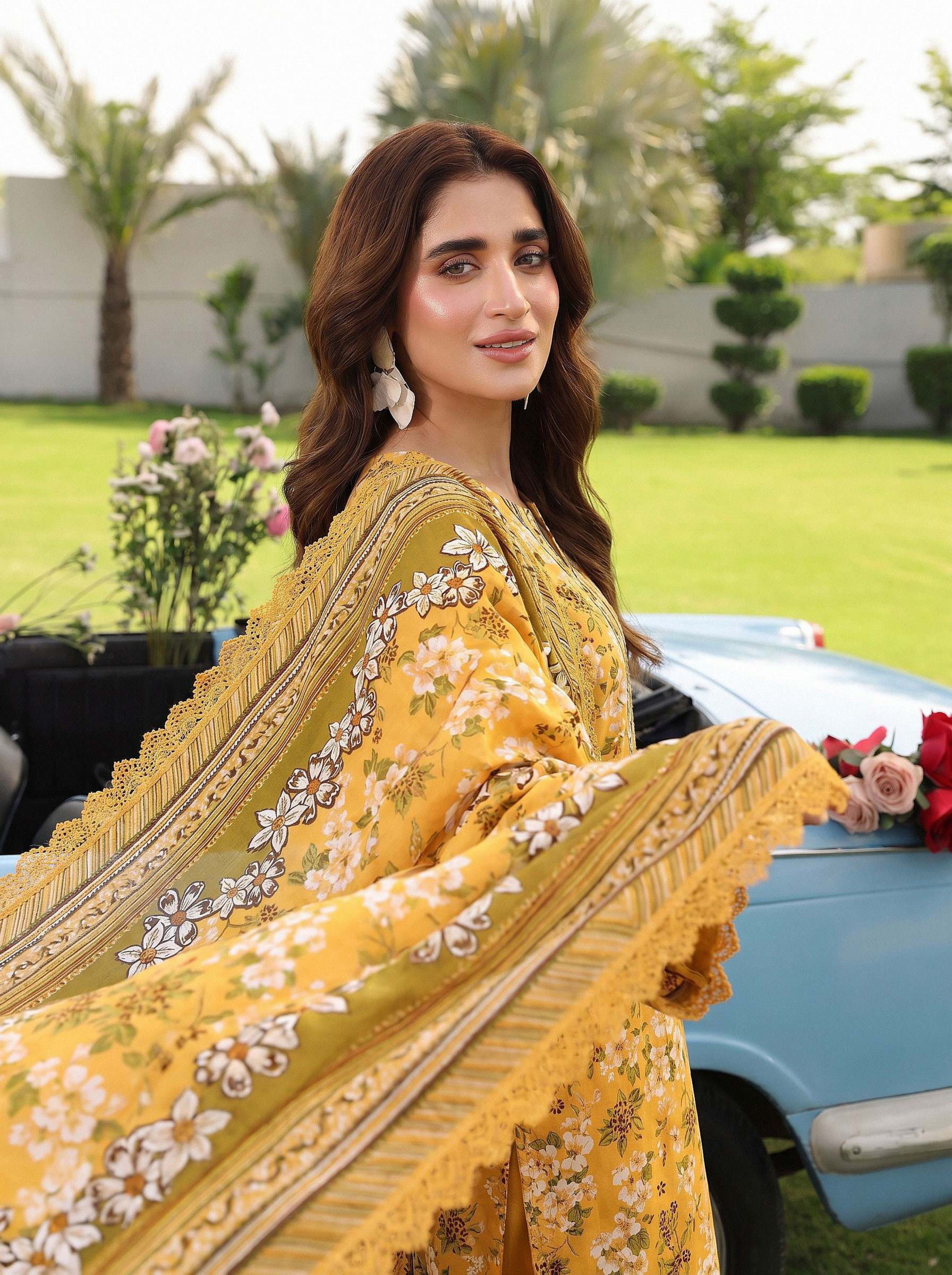 3PC UN-STITCHED LAWN RCL-73