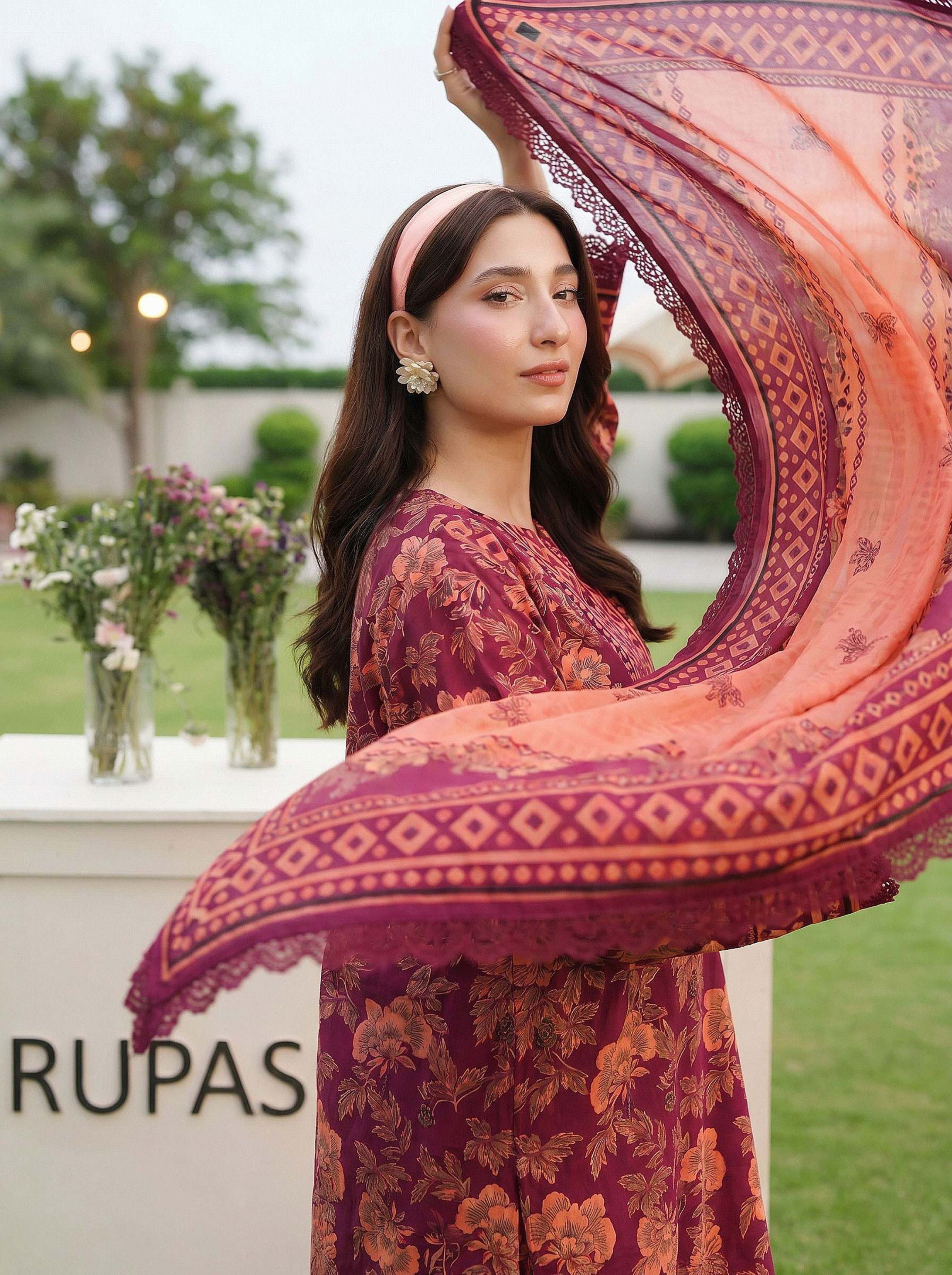 3PC UN-STITCHED LAWN RCL-70