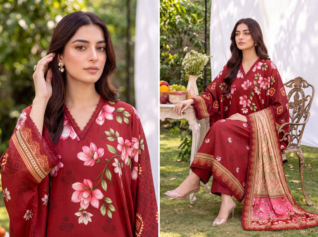 3PC RUPAS DIGITAL PRINT LINEN VL-133-D#01
