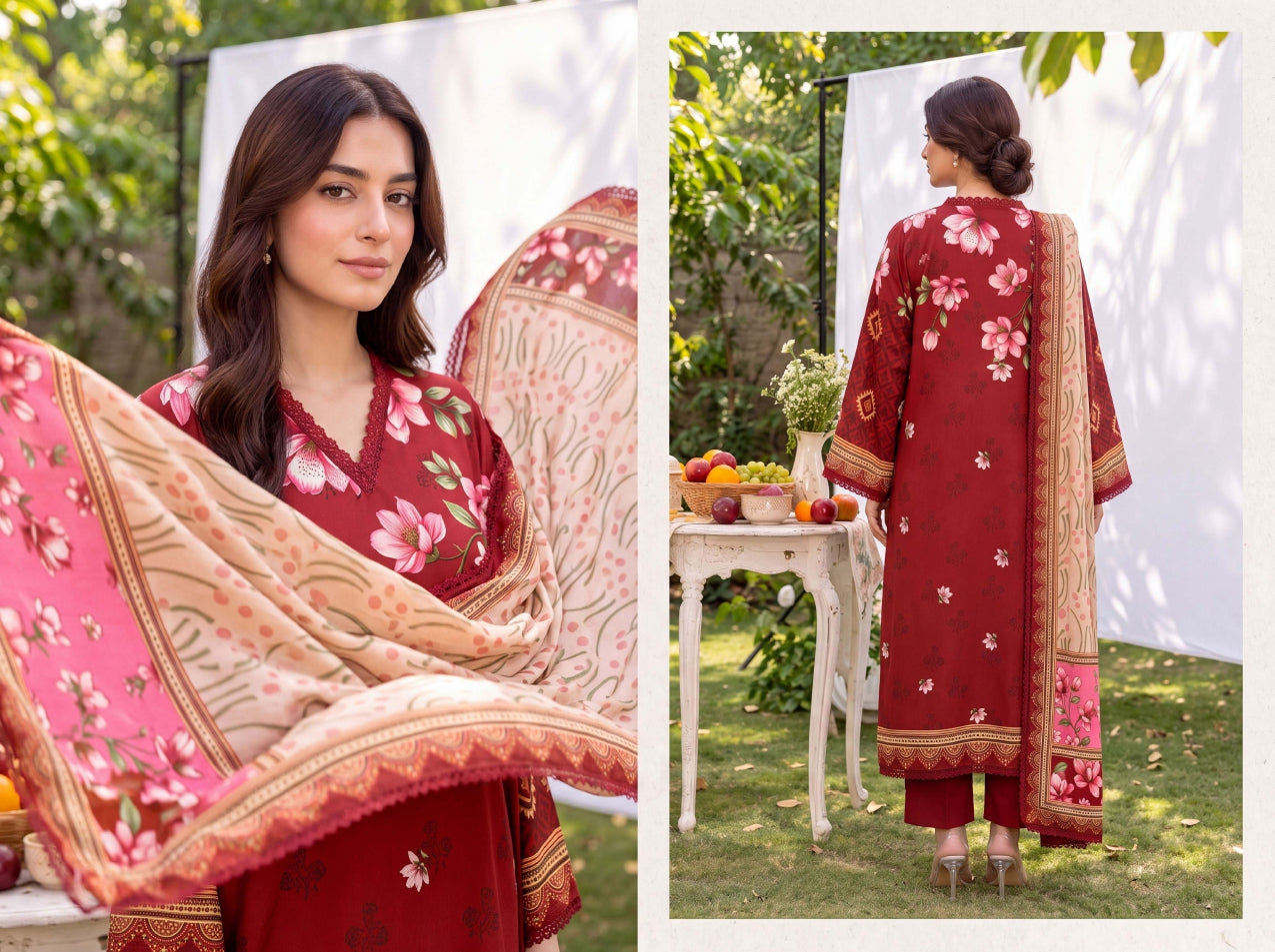 3PC RUPAS DIGITAL PRINT LINEN VL-133-D#01