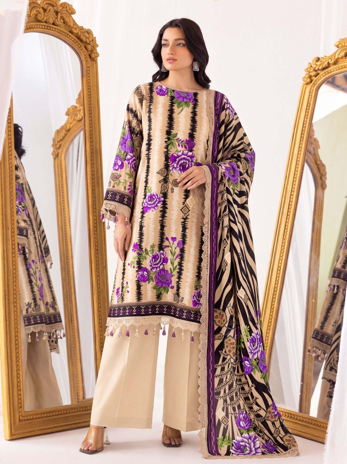 3PC RUPAS DIGITAL PRINT VISCOSE VL-140-D#04