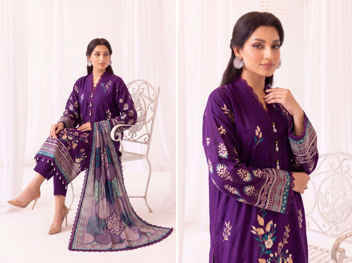 3PC RUPAS DIGITAL PRINT VISCOSE VL-140-D#07