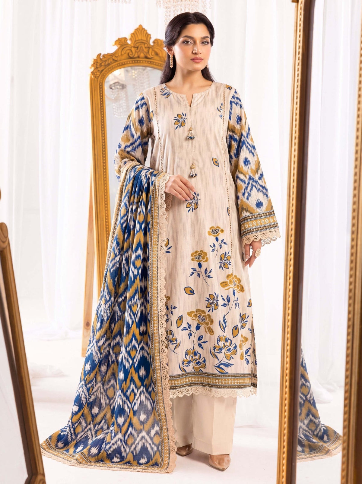 3PC RUPAS DIGITAL PRINT VISCOSE VL-140-D#08