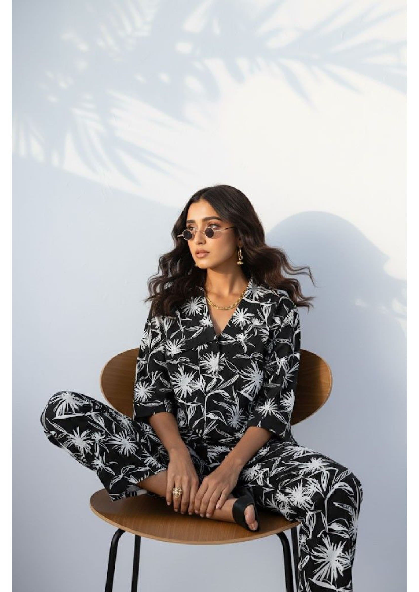 2PC Grid Cambric Cotton RT-GC-13