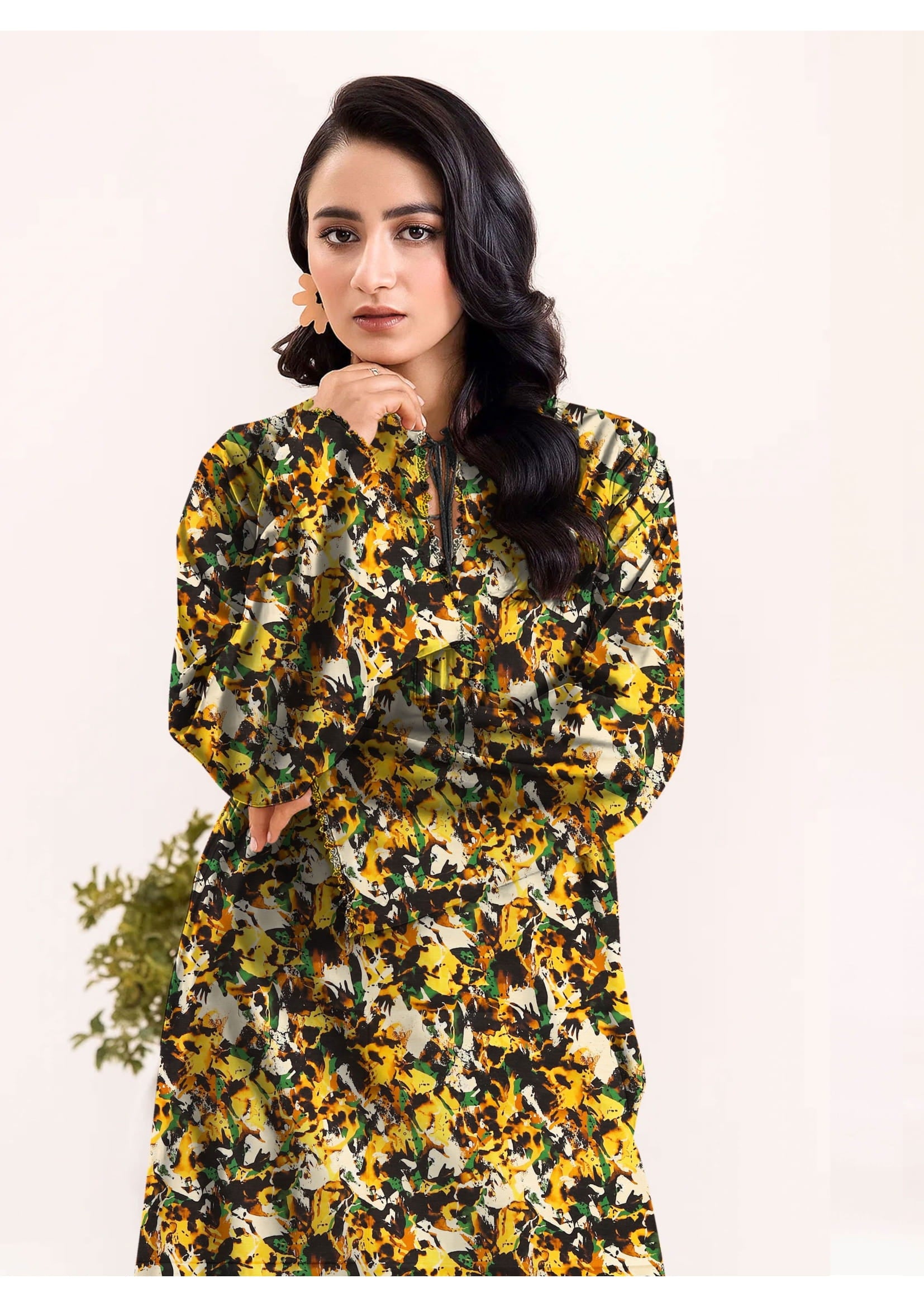 2PC Grid Cambric Cotton RT-GC-20