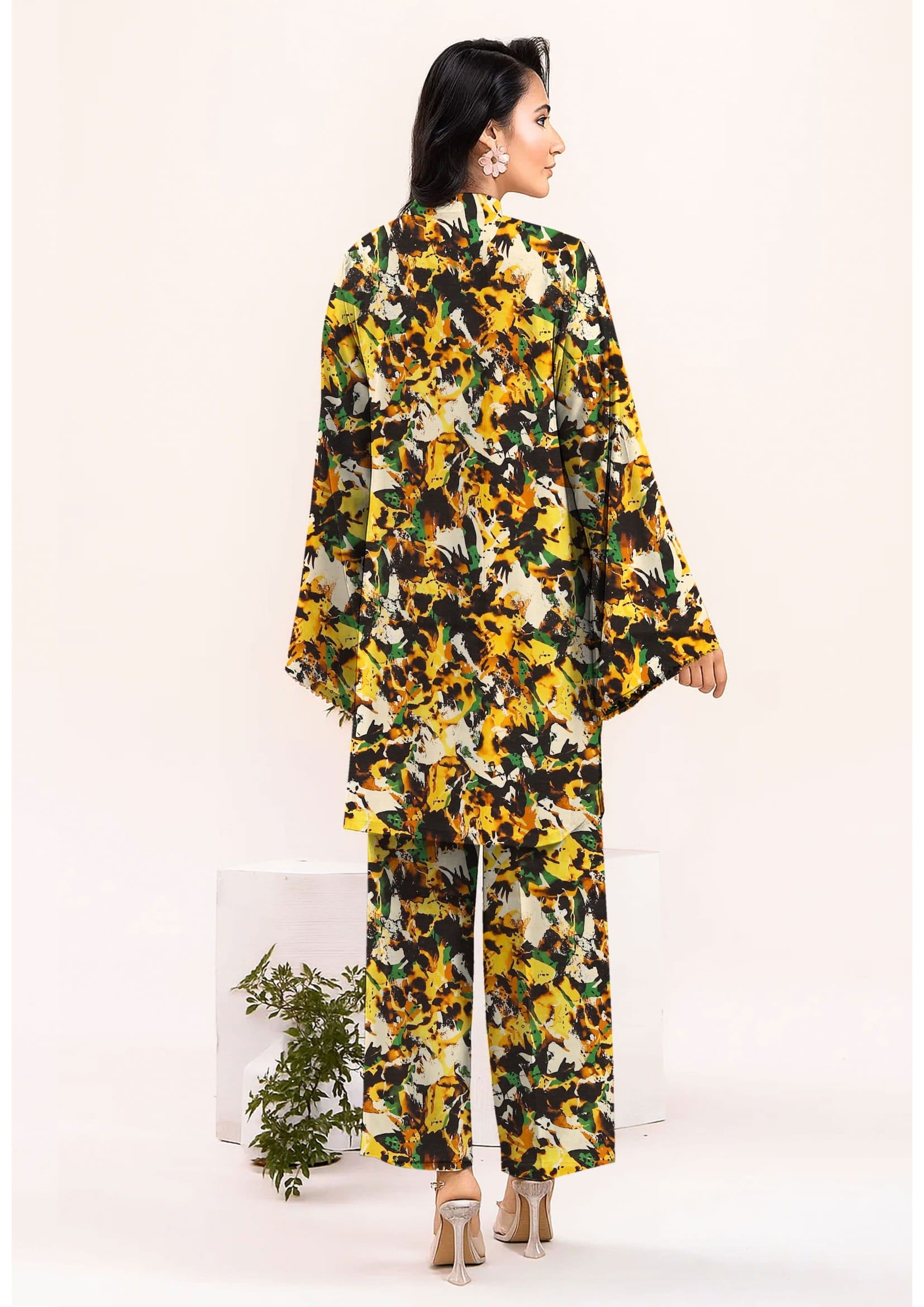 2PC Grid Cambric Cotton RT-GC-20