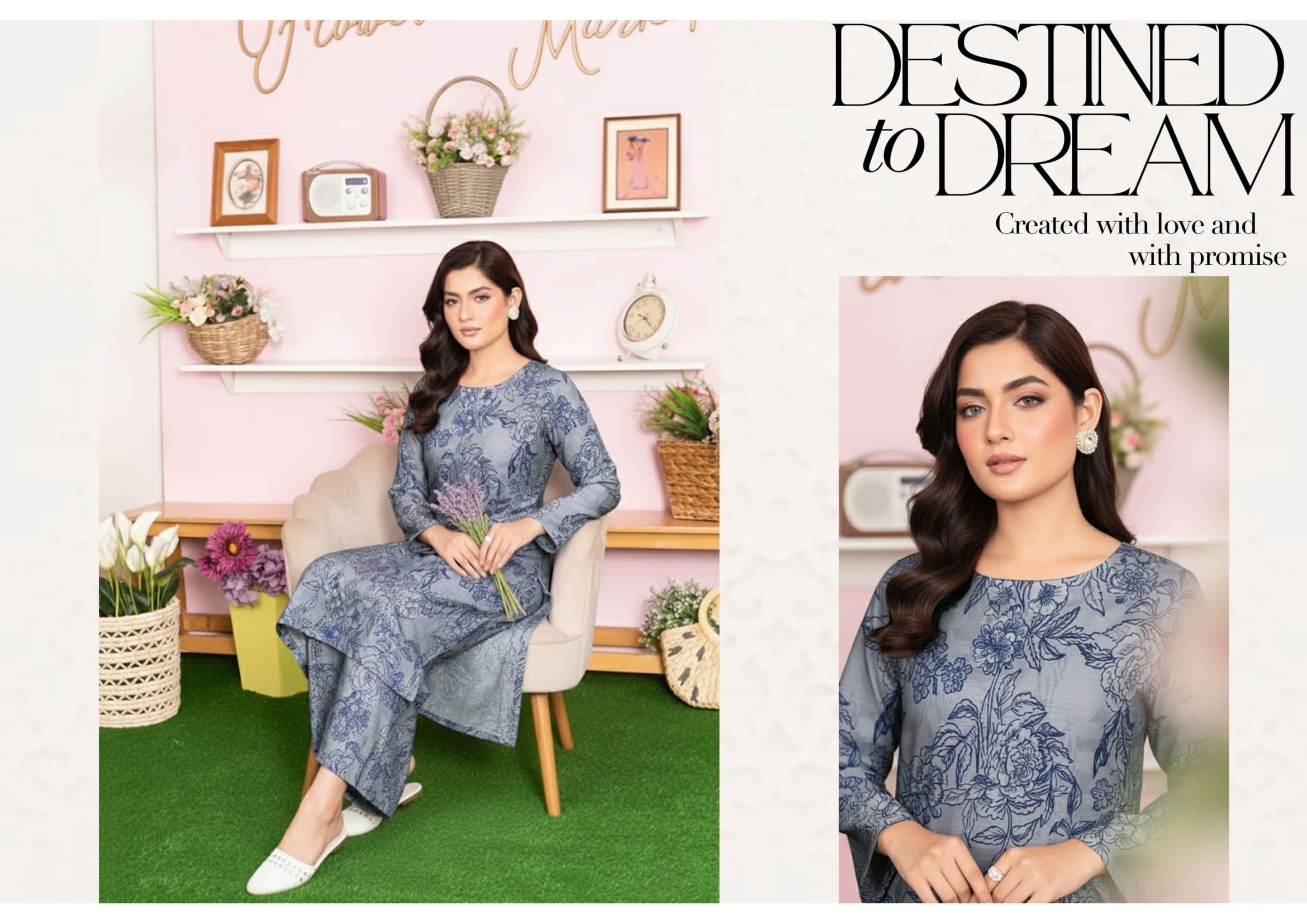 2PC DORIA LAWN  RDL-07