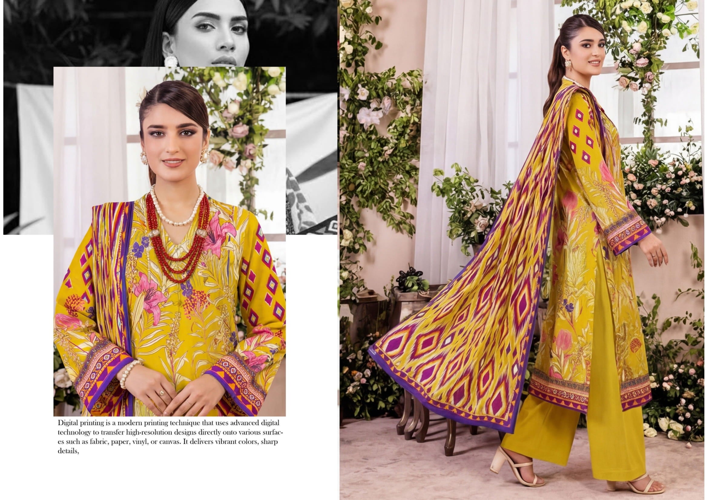 3PC UN-STITCHED LAWN RCL-03