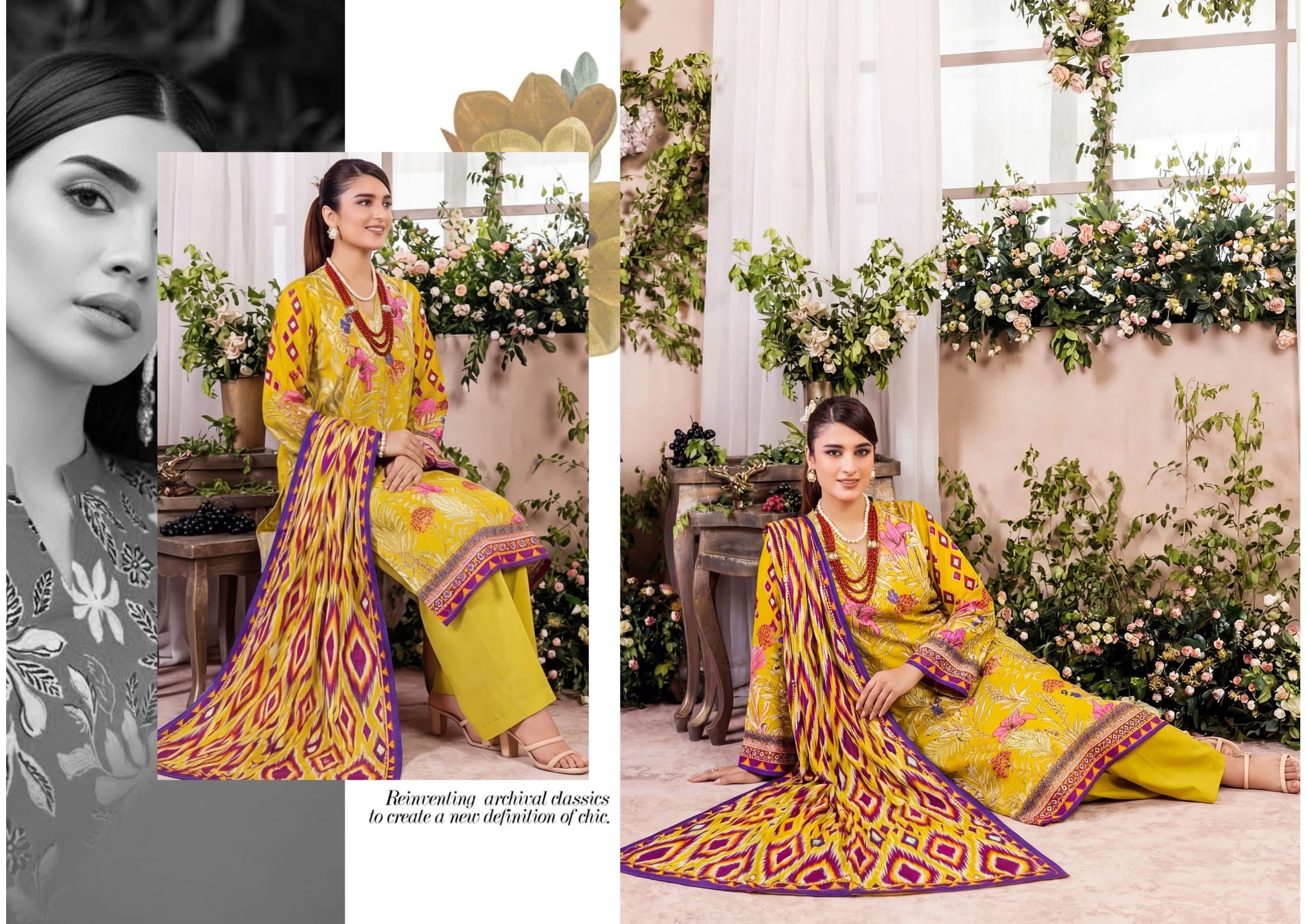 3PC UN-STITCHED LAWN RCL-03