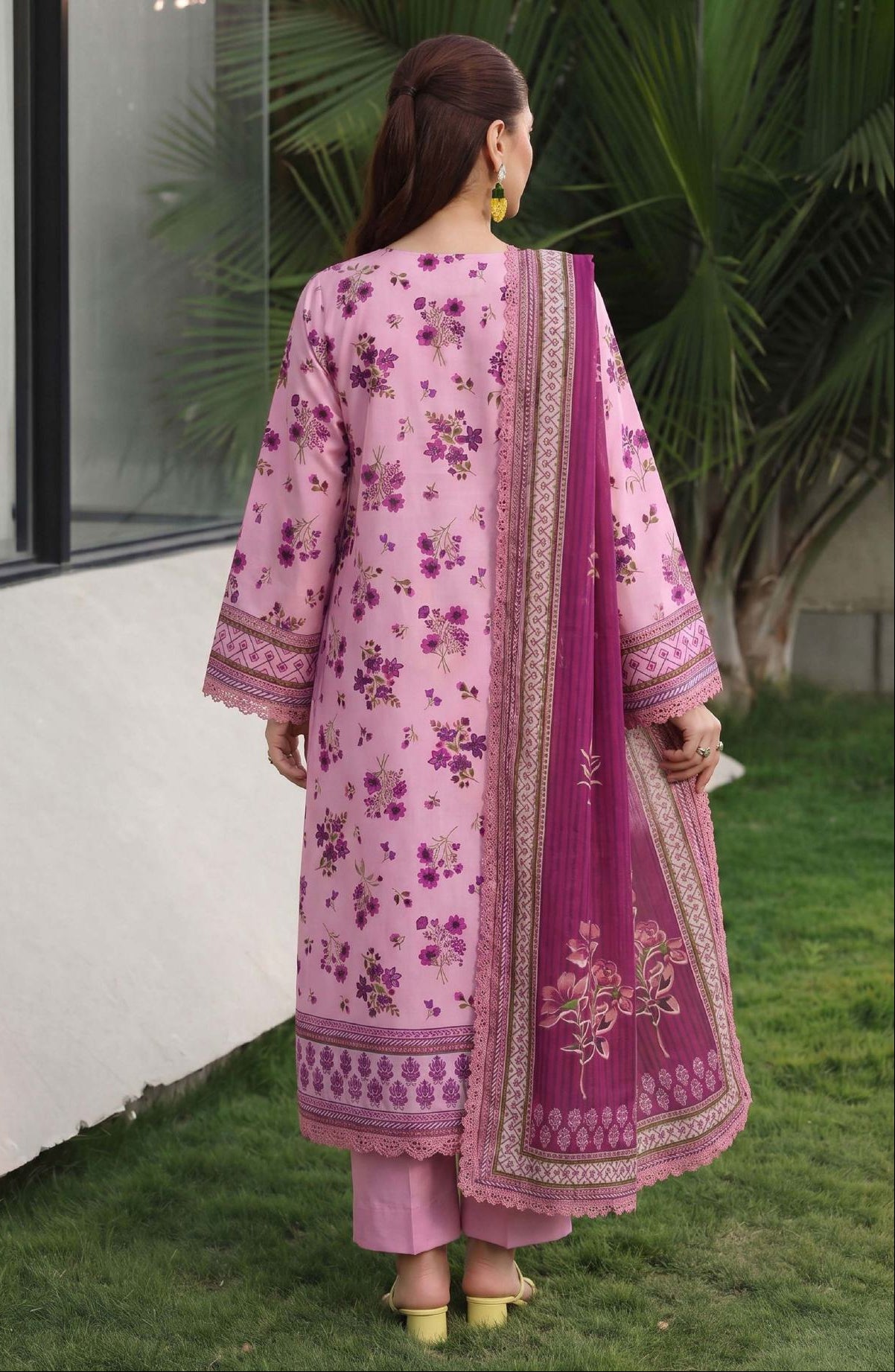 3PC UN-STITCHED LAWN RCL-77