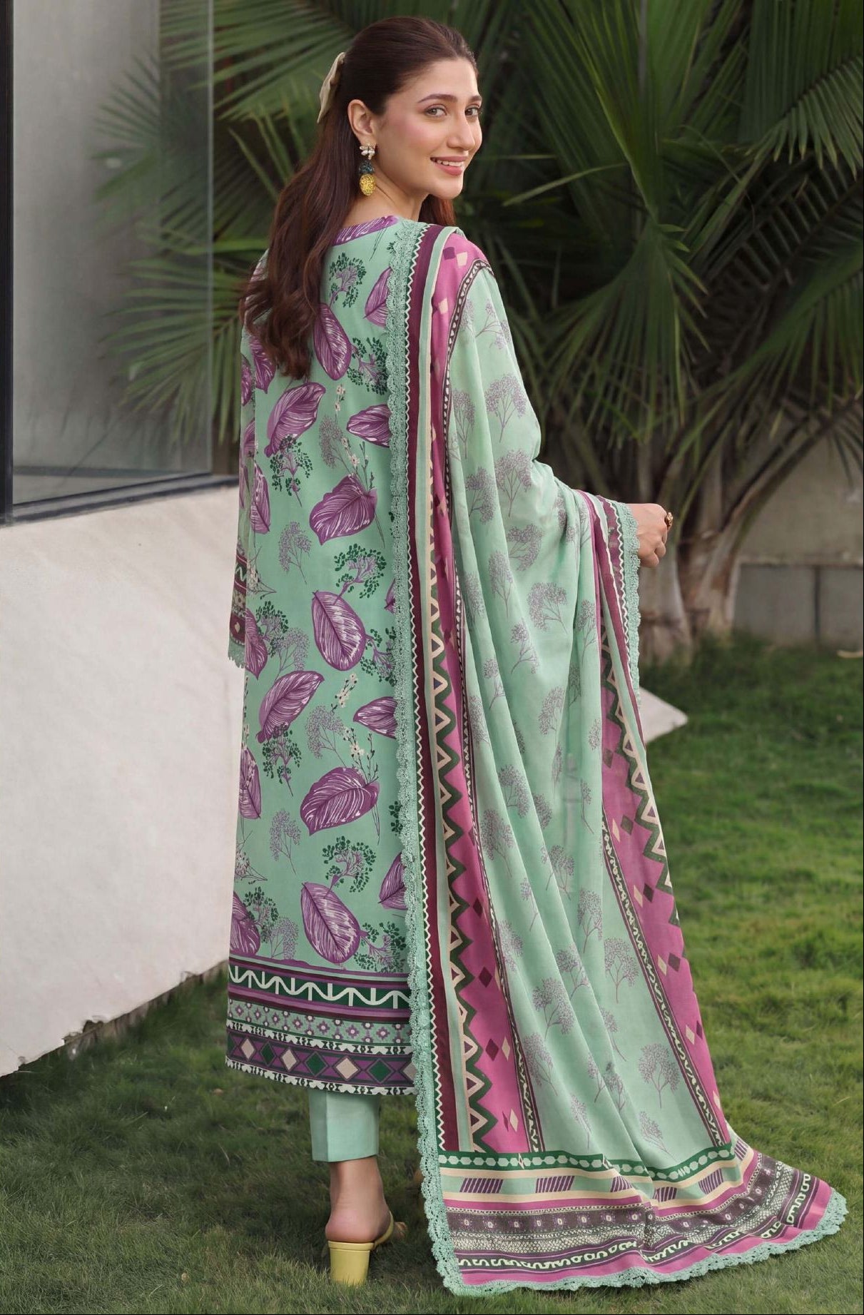 3PC UN-STITCHED LAWN RCL-78
