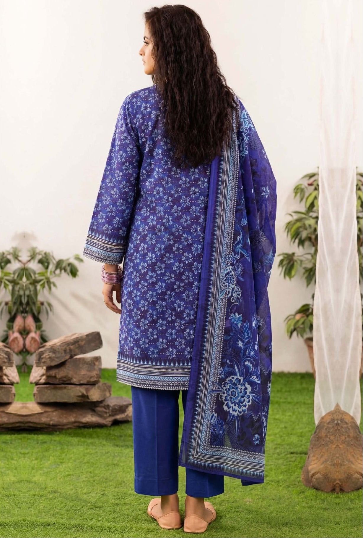 3PC UN-STITCHED LAWN RCL-41