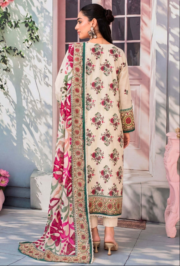 3PC UN-STITCHED LAWN RCL-69