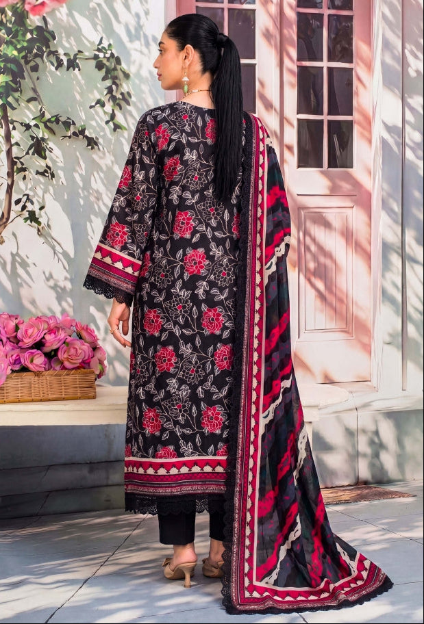 3PC UN-STITCHED LAWN RCL-68