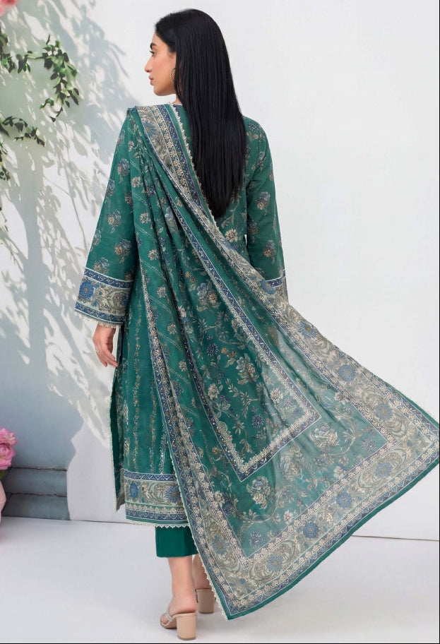3PC UN-STITCHED LAWN RCL-62