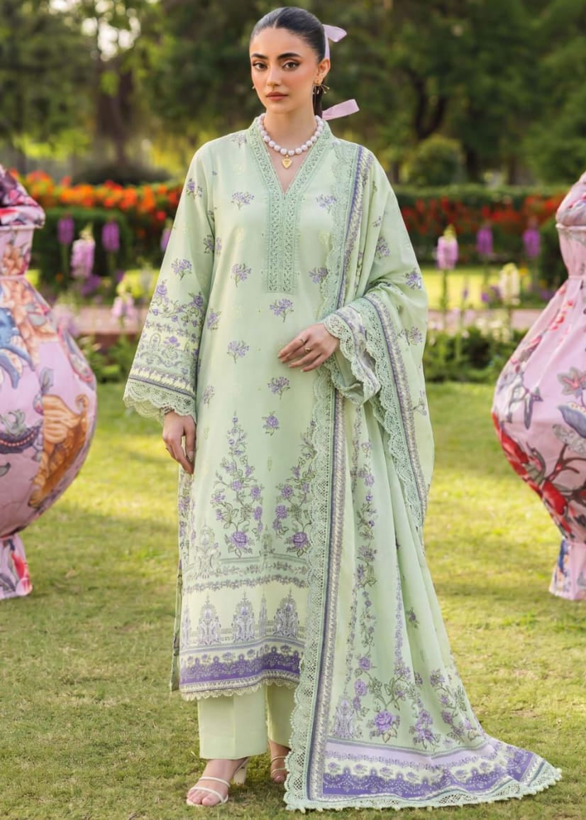 3PC UN-STITCHED LAWN RCL-85