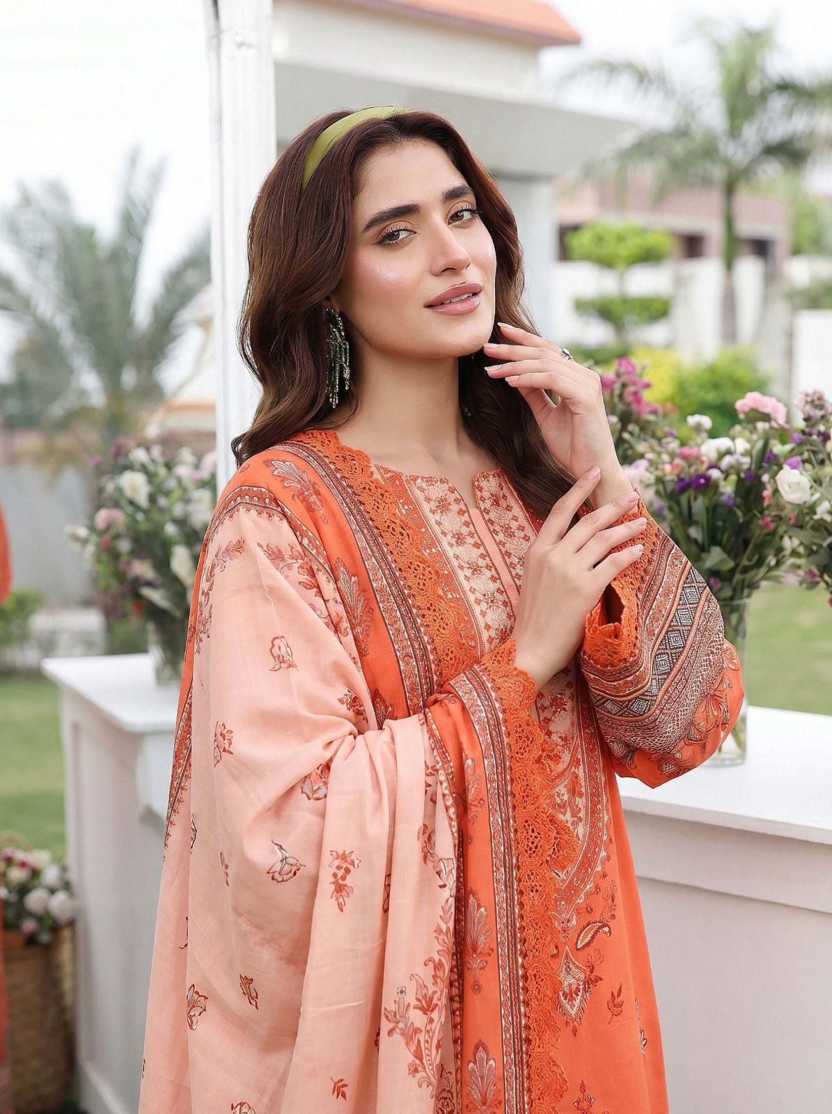 3PC UN-STITCHED LAWN RCL-81