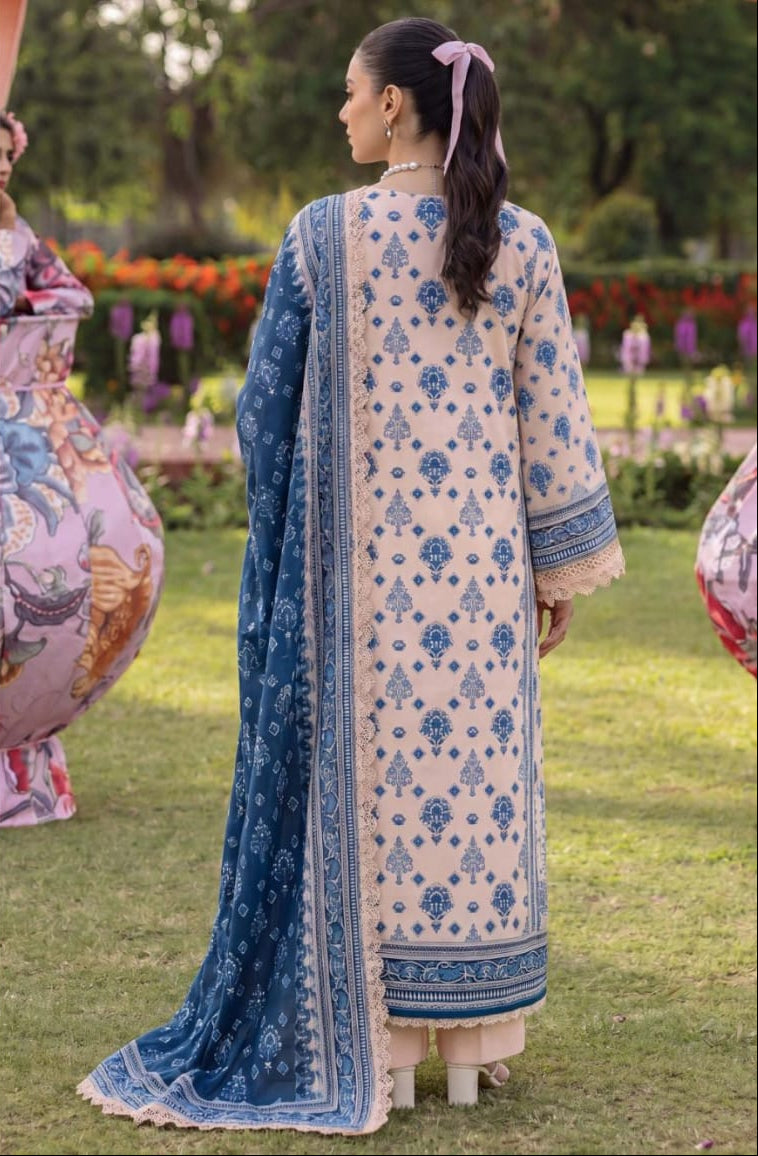 3PC UN-STITCHED LAWN RCL-88