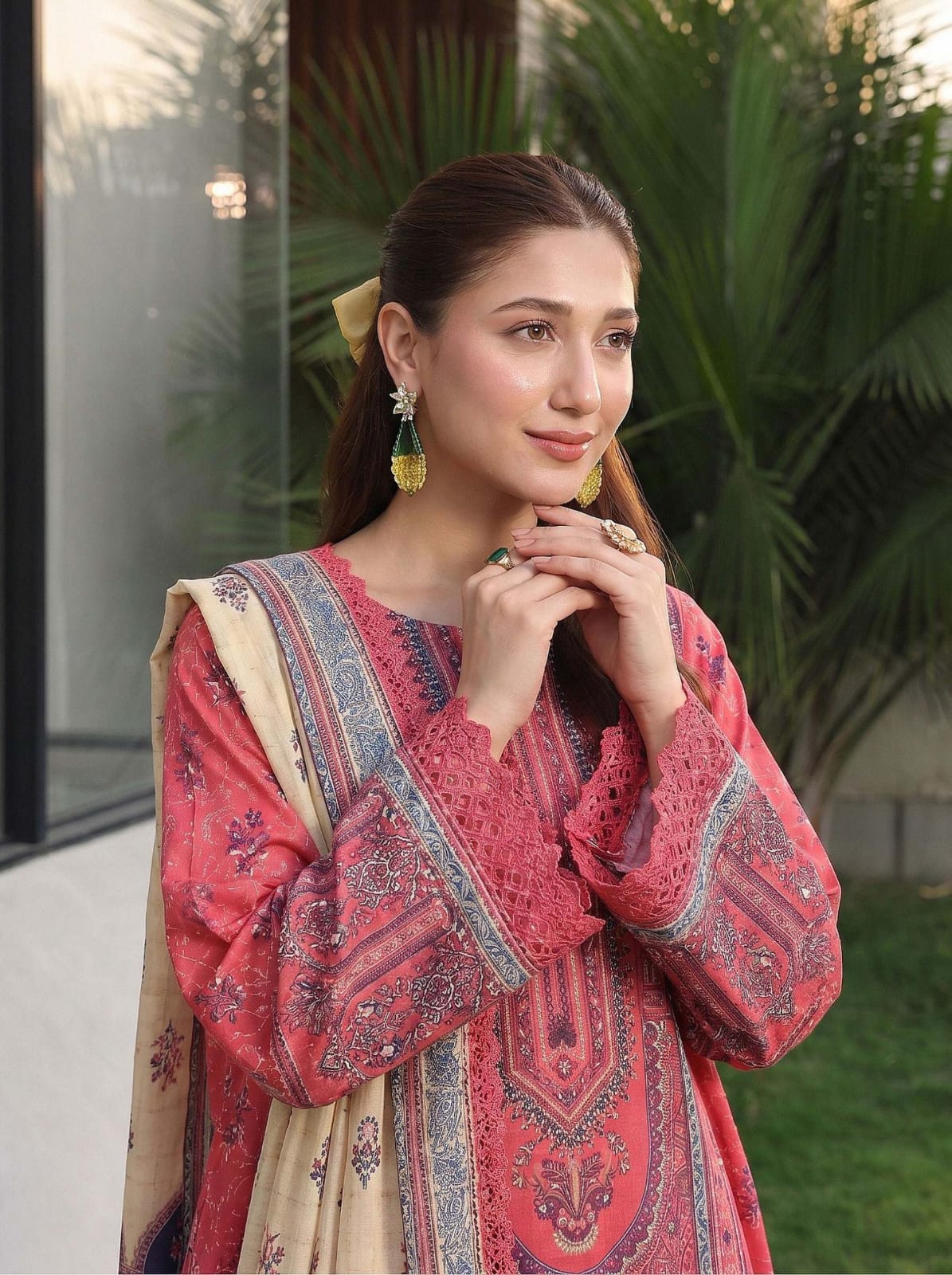 3PC UN-STITCHED LAWN RCL-86