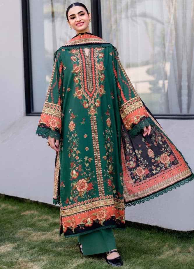 3PC UN-STITCHED LAWN RCL-93