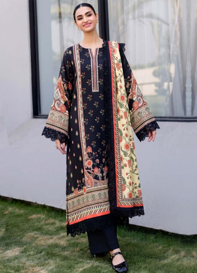 3PC UN-STITCHED LAWN RCL-94