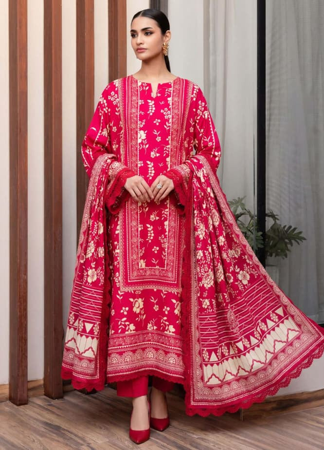 3PC UN-STITCHED LAWN RCL-95